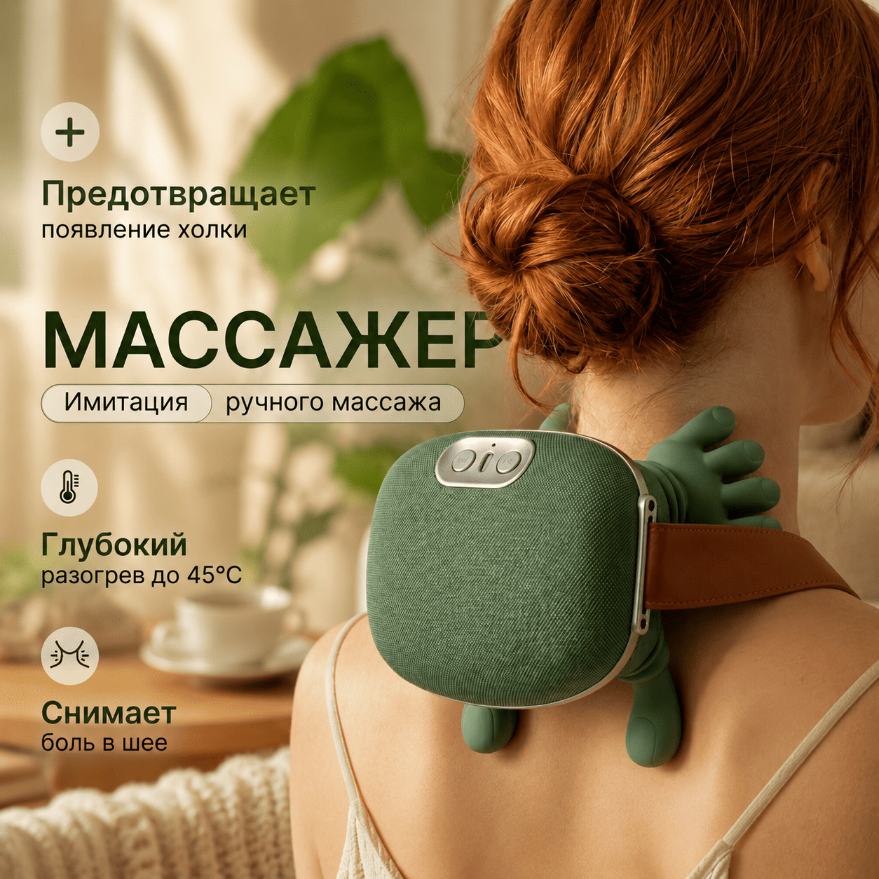 Массажер вид спереди